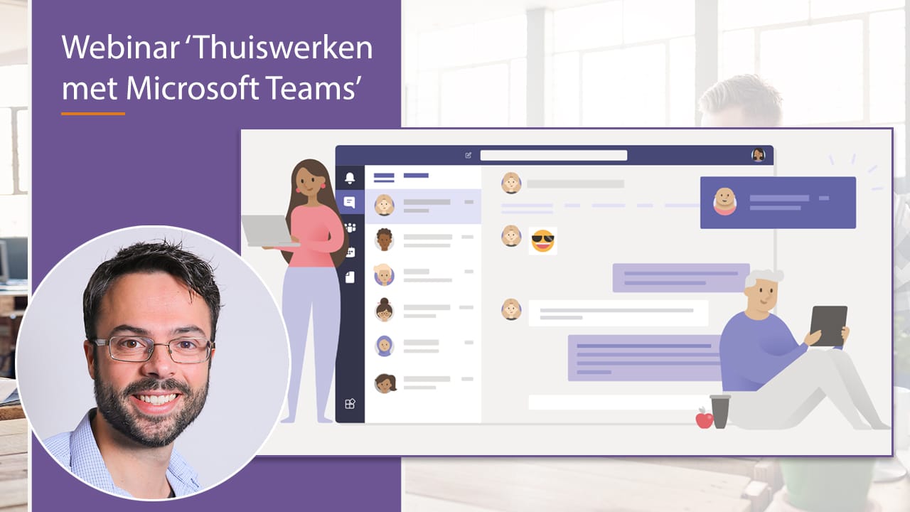 Webinar Thuiswerken met Microsoft Teams