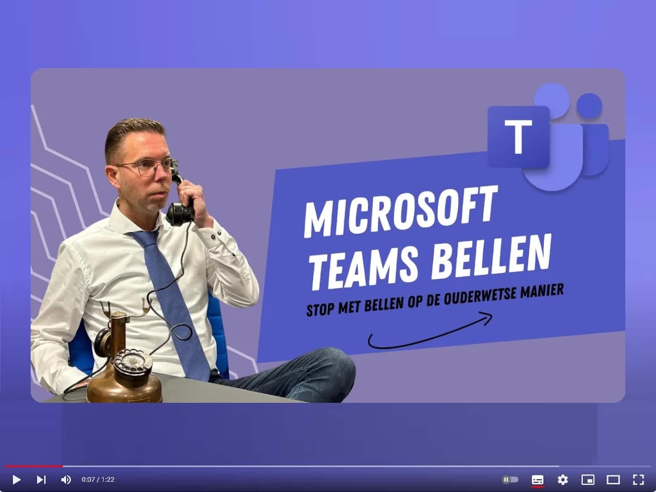 Video Teams Bellen uitleg