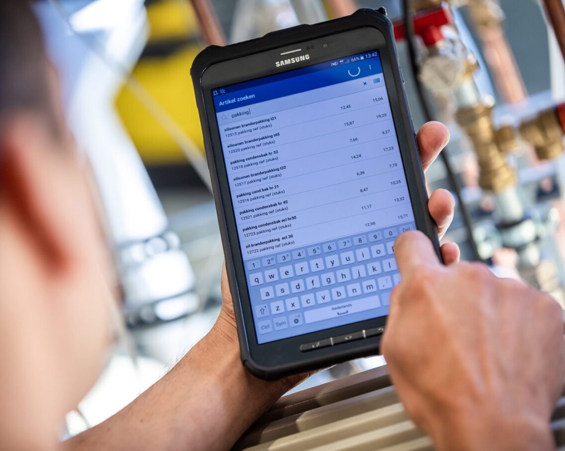 Sigmax Connect toepassing
