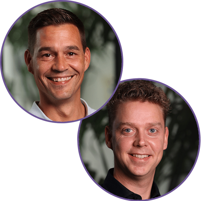 Mark Krol en Martijn Furster - sprekers AI evenement
