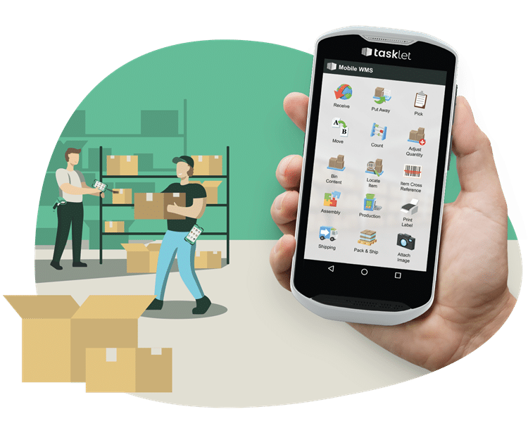 Tasklet Mobile WMS addon Business Central