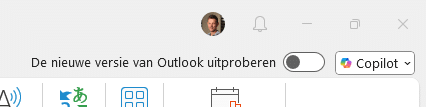 Nieuwe Outlook aanzetten
