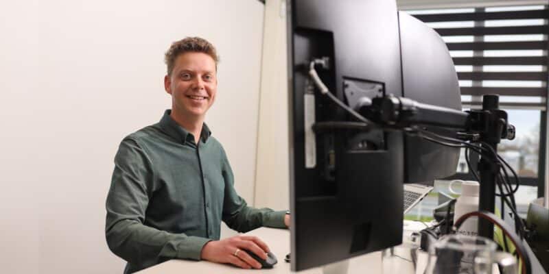engineer bouwt app met vibecoding